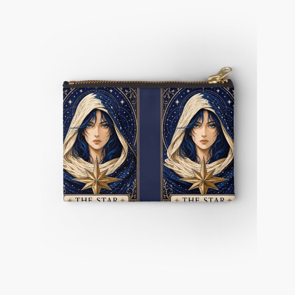 Item preview, The Star Tarot Card Celestial Goddess Gothic Occult Art designed and sold by MythicMood.