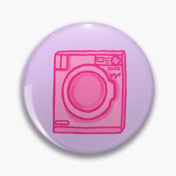 Item preview, Wonky Pink Washing Machine designed and sold by CamilasPrints.