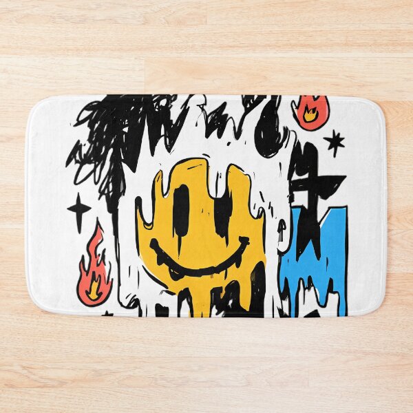 Item preview, Melting Smile – Absurd Minimalist Abstract Design designed and sold by Retro Whimsy.