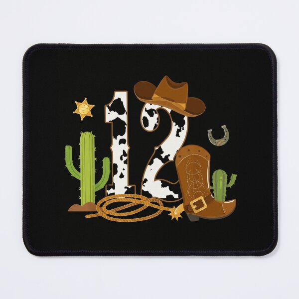 Item preview, 12th Birthday Cowboy Western Cow Print 12 Years Old Rodeo Boots designed and sold by haitrieuic96.