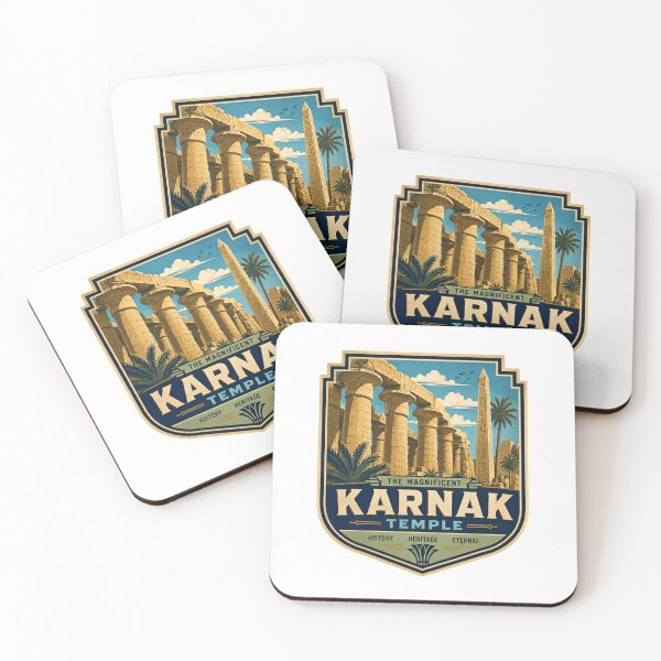 Item preview, The Magnificent Karnak Temple History Heritage Eternal Egypt Travel Souvenir designed and sold by Star3NowForMe.