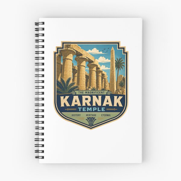 Item preview, The Magnificent Karnak Temple History Heritage Eternal Egypt Travel Souvenir designed and sold by Star3NowForMe.