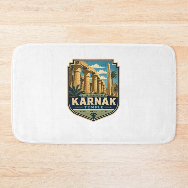 Item preview, The Magnificent Karnak Temple History Heritage Eternal Egypt Travel Souvenir designed and sold by Star3NowForMe.
