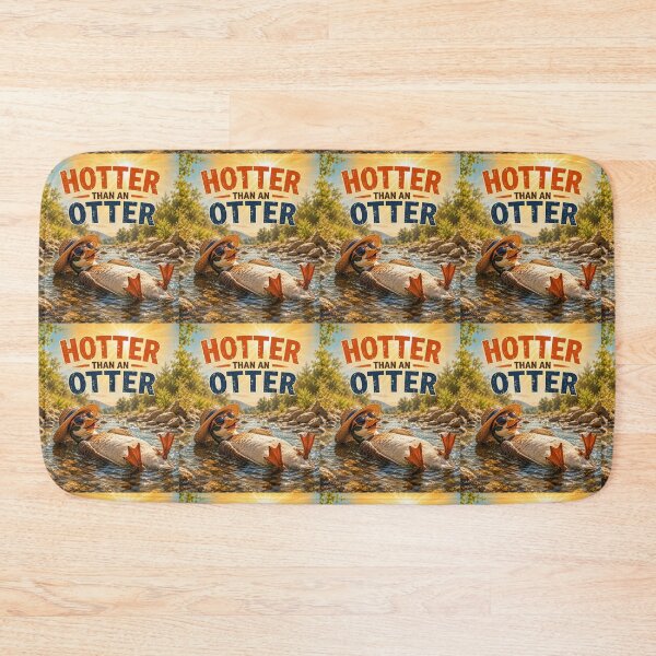 Item preview, Hotter Than an Otter Funny Otter Design designed and sold by CJLindy.