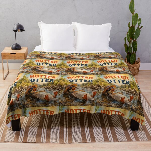 Item preview, Hotter Than an Otter Funny Otter Design designed and sold by CJLindy.