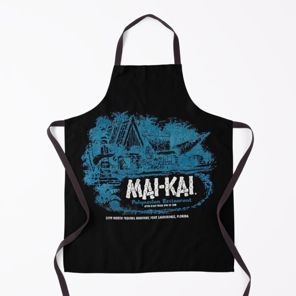 Item preview, Blue Polynesian Tiki Village Scene designed and sold by Dream'Ink.