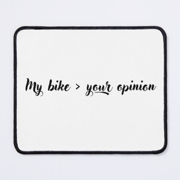 Item preview, My Bike > Your Opinion Sticker | Funny Motorcycle Meme | Biker Humor | Motorcycle Rider Gift | Sportbike Sticker designed and sold by MartynaMakes.