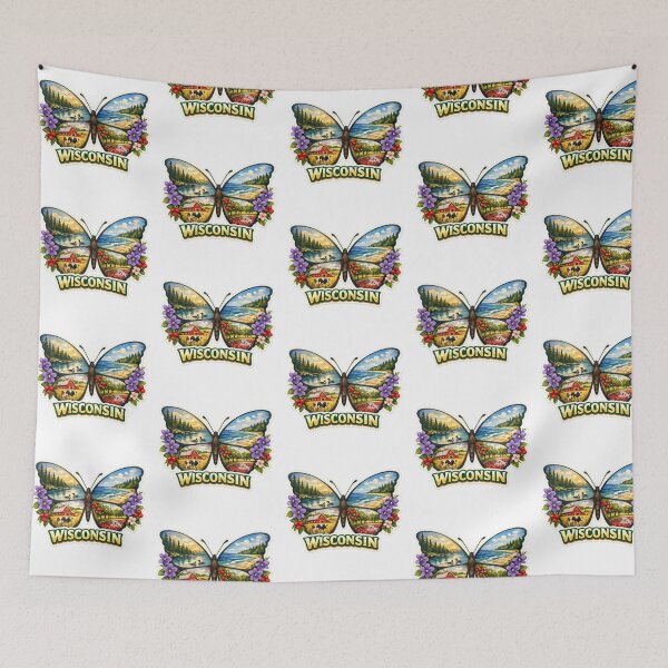 Item preview, Wisconsin State Soul Butterfly designed and sold by Whimspired By Paxx.