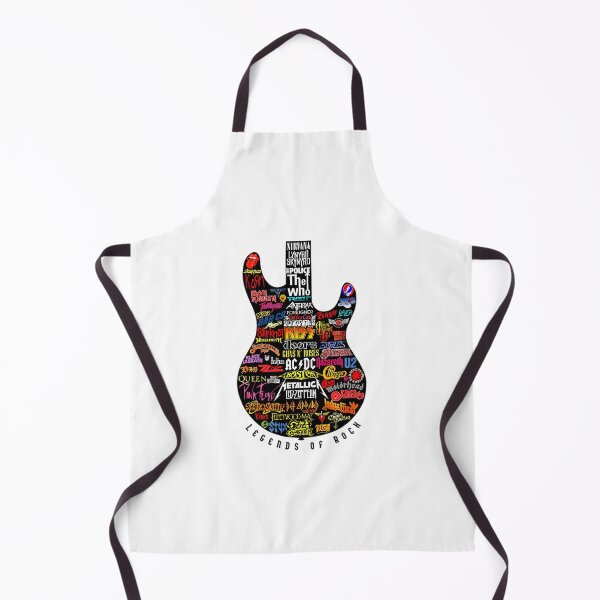 Item preview, Legends Of Rock Band Logo Guitar designed and sold by Vekonn.