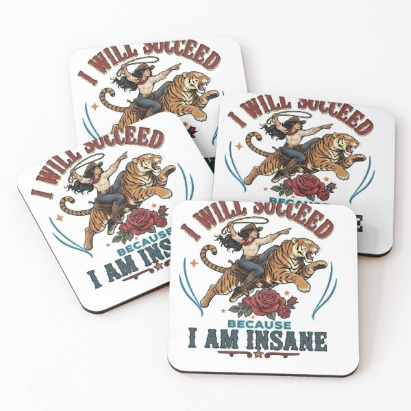 Item preview, I will succeed because I am insane designed and sold by gowdaKk.