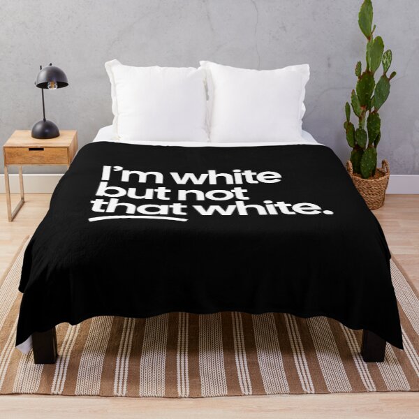 Item preview, Copy of I'm white but not that white on black designed and sold by Mavazi.