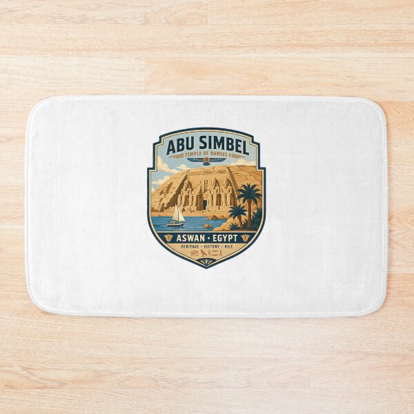 Item preview, Abu Simbel Temple Of Ramses II Aswan Egypt Heritage History Nile Travel Souvenir designed and sold by Star3NowForMe.
