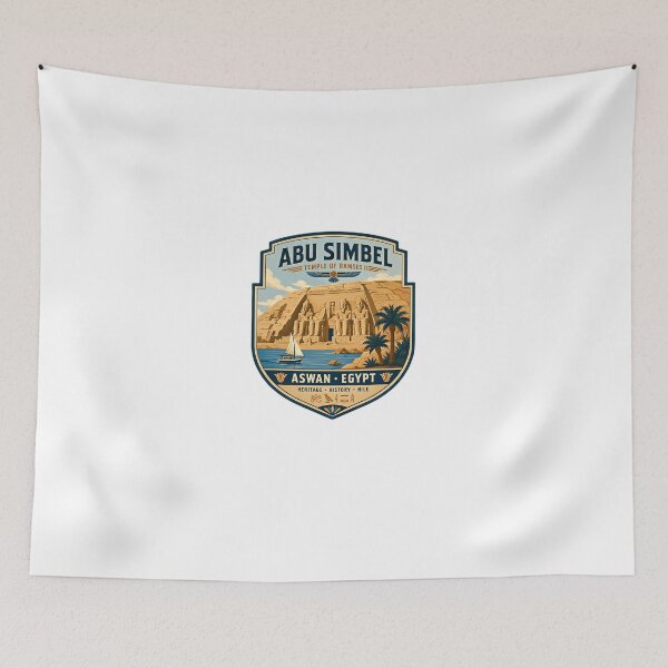 Item preview, Abu Simbel Temple Of Ramses II Aswan Egypt Heritage History Nile Travel Souvenir designed and sold by Star3NowForMe.