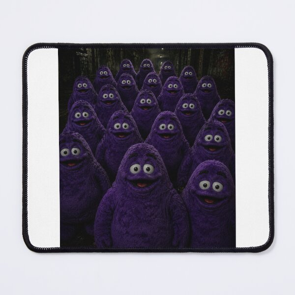 Item preview, Grimace creepy horror haunted spooky meme memes funny parody birthday christmas  designed and sold by CheeseBlueprint.