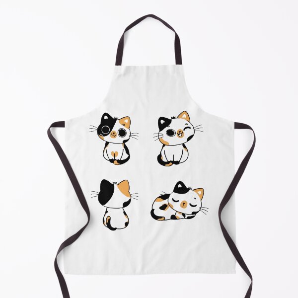 Item preview, Cute Calico Cat Poses Illustration designed and sold by GiaoCalonas.