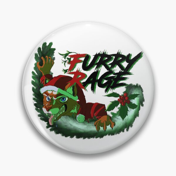 Item preview, Furry Rage Christmas Logo designed and sold by Furry Rage.