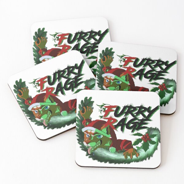 Item preview, Furry Rage Christmas Logo designed and sold by Furry Rage.