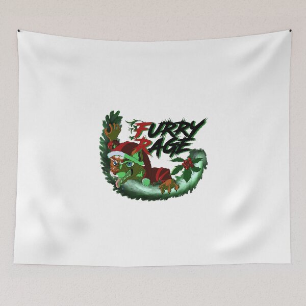 Item preview, Furry Rage Christmas Logo designed and sold by Furry Rage.