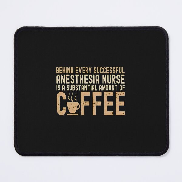 Item preview, Anesthesia Nurse Coffee Lover Funny Saying Design designed and sold by domjudith.