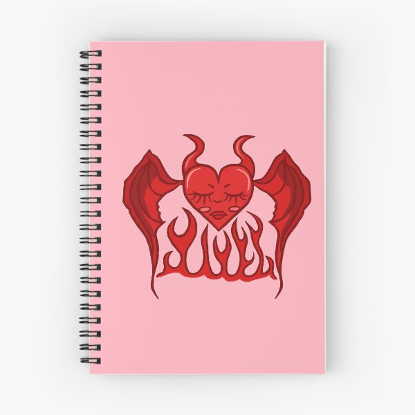 Item preview, Red Devil Heart Creature designed and sold by CamilasPrints.