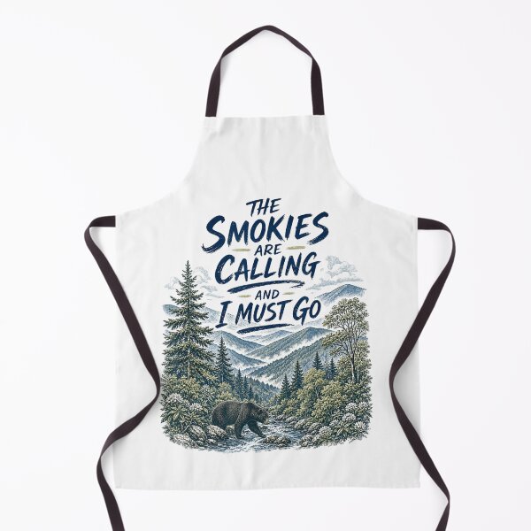 Item preview, The Smokies Are Calling Great Smoky Mountains Bear designed and sold by VioletNance.
