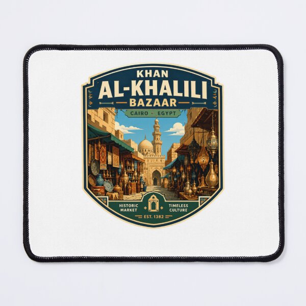 Item preview, Khan Al-Khalili Bazaar Cairo Egypt Historic Market Timeless Culture Travel designed and sold by Star3NowForMe.