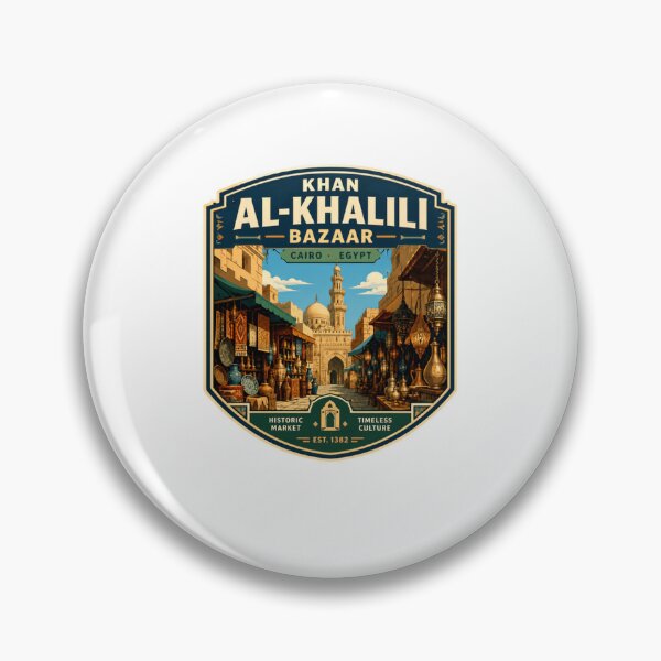 Item preview, Khan Al-Khalili Bazaar Cairo Egypt Historic Market Timeless Culture Travel designed and sold by Star3NowForMe.