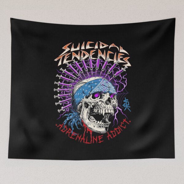 Item preview, Suicidal Tendencies Adrenaline Addict designed and sold by CarmenMiriam.