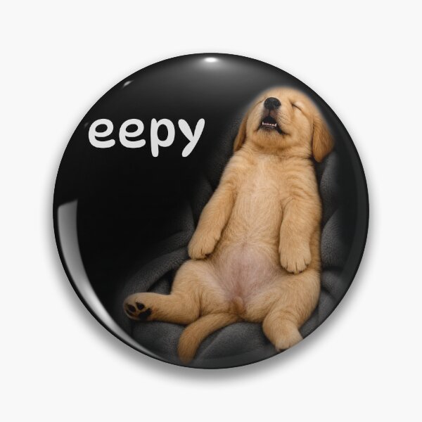 Item preview, Eepy Golden Retriever Sleepy Puppy Dog Mom/Dad Design designed and sold by AppearoStudio.