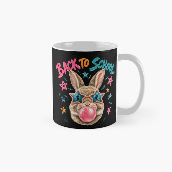 Item preview, Back to School Bunny Bubble Gum Star Glasses  designed and sold by MOCH- ART.