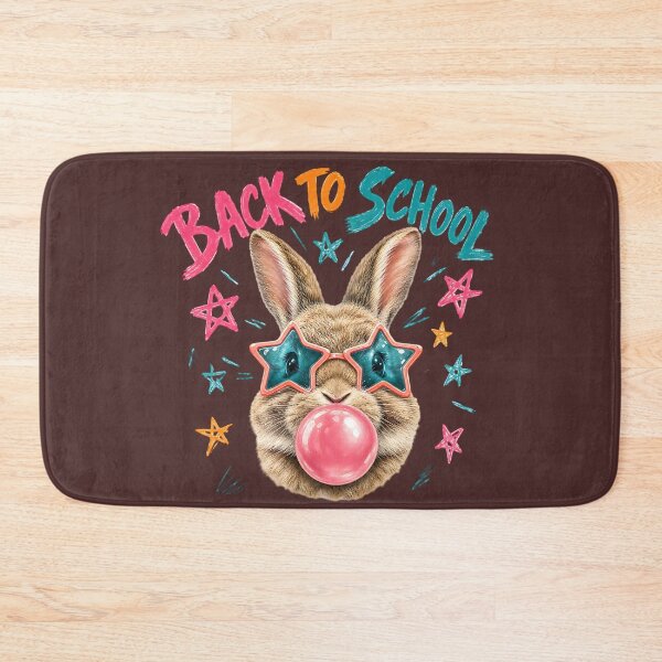 Item preview, Back to School Bunny Bubble Gum Star Glasses  designed and sold by MOCH- ART.