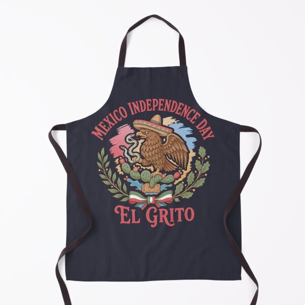 Item preview, Mexico Independence Day El Grito Cute Eagle Emblem designed and sold by HowToCanadian.