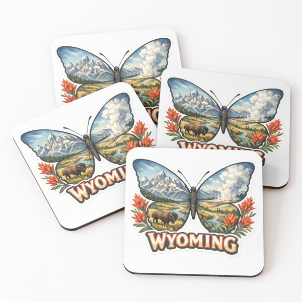 Item preview, Wyoming State Soul Butterfly designed and sold by Whimspired By Paxx.