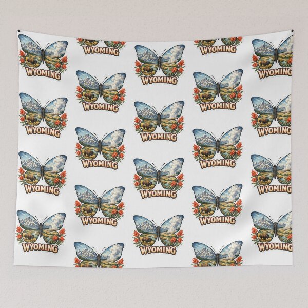 Item preview, Mariposa del alma del estado de Wyoming designed and sold by Whimspired By Paxx.