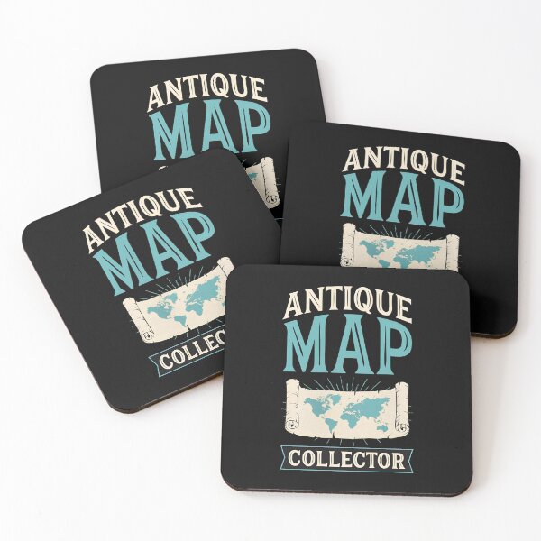 Item preview, Antique Map Collector Retro Vintage World Map Scroll Design designed and sold by kossowlamart.