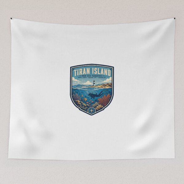 Item preview, Tiran Island Red Sea Paradise Coral Reefs Marine Life Adventure Scuba Diving Vacation Travel designed and sold by Star3NowForMe.
