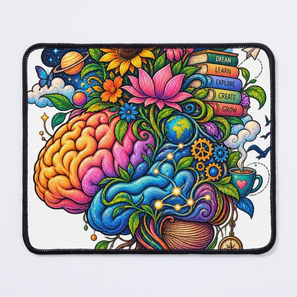 Item preview, Whimsical Mind Garden — Dream, Learn, Explore, Create, Grow designed and sold by Seer beyond Mind.