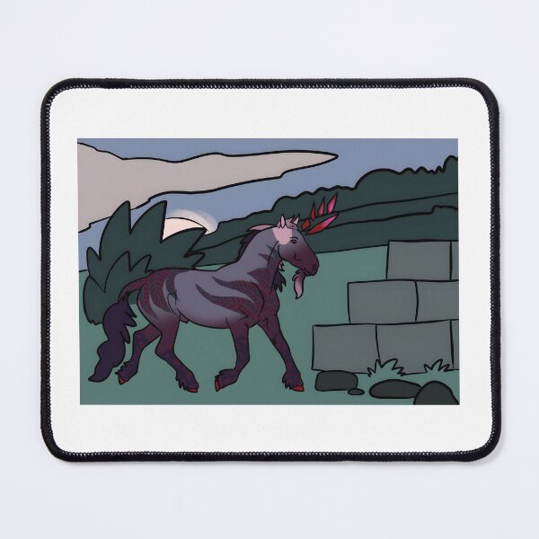 Item preview, Mystical Purple Unicorn with Red Horns designed and sold by Baby-Care.