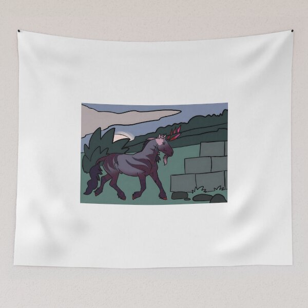 Item preview, Mystical Purple Unicorn with Red Horns designed and sold by Baby-Care.