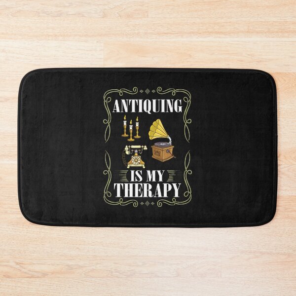 Item preview, Antiquing Is My Therapy Vintage Phone Gramophone designed and sold by domjudith.