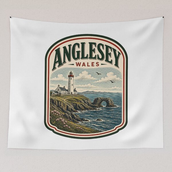 Item preview, Anglesey - Wales designed and sold by GoodOldVintage.