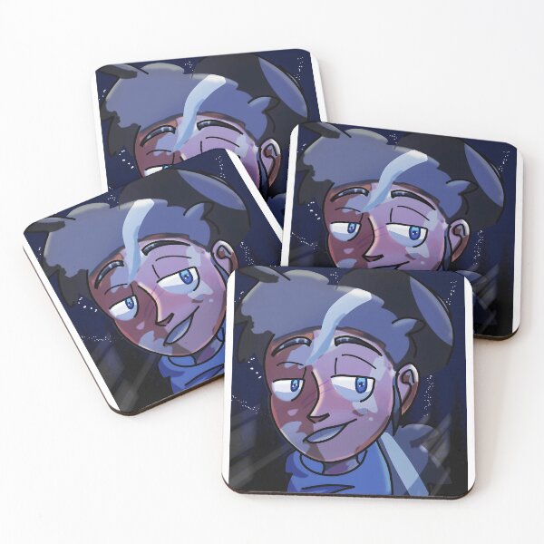Item preview, Nighttime Cartoon Portrait with Blue Eyes designed and sold by Baby-Care.