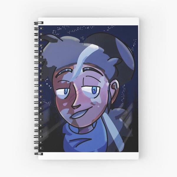 Item preview, Nighttime Cartoon Portrait with Blue Eyes designed and sold by Baby-Care.