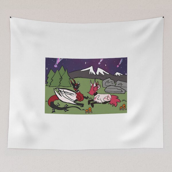 Item preview, Fantasy Creatures Stargazing in Mountain Landscape designed and sold by Baby-Care.