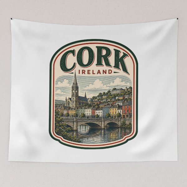 Artikelvorschau, Cork – Irland entworfen und verkauft von GoodOldVintage.