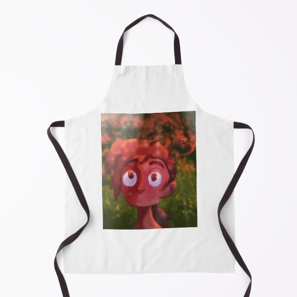 Item preview, Whimsical Red Cartoon Character with Heart-shaped Hair designed and sold by Baby-Care.