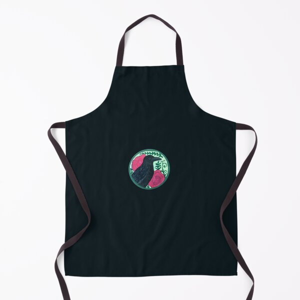 Item preview, Portrait of a flowery crow by Beliris Creations designed and sold by BelirisCréations.