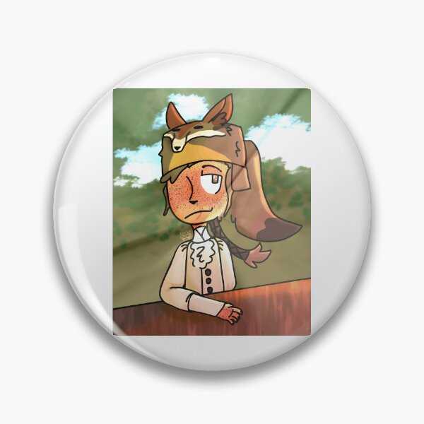 Item preview, Freckled Character Wearing Fox Hat designed and sold by Baby-Care.
