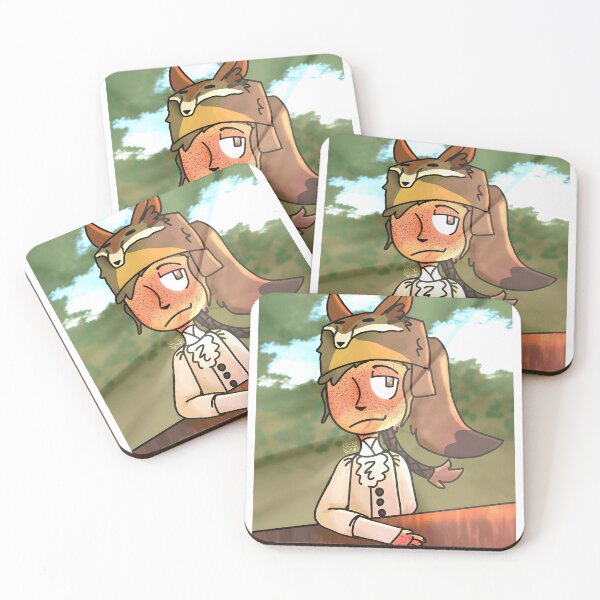 Item preview, Freckled Character Wearing Fox Hat designed and sold by Baby-Care.