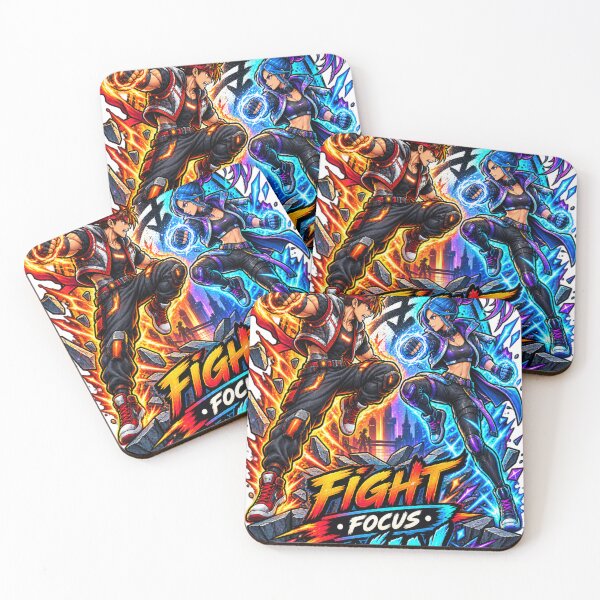 Item preview, Ultimate Neon Fighting Champions designed and sold by PrintBreeze.